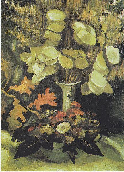 Vase with Lunaria, Vincent Van Gogh